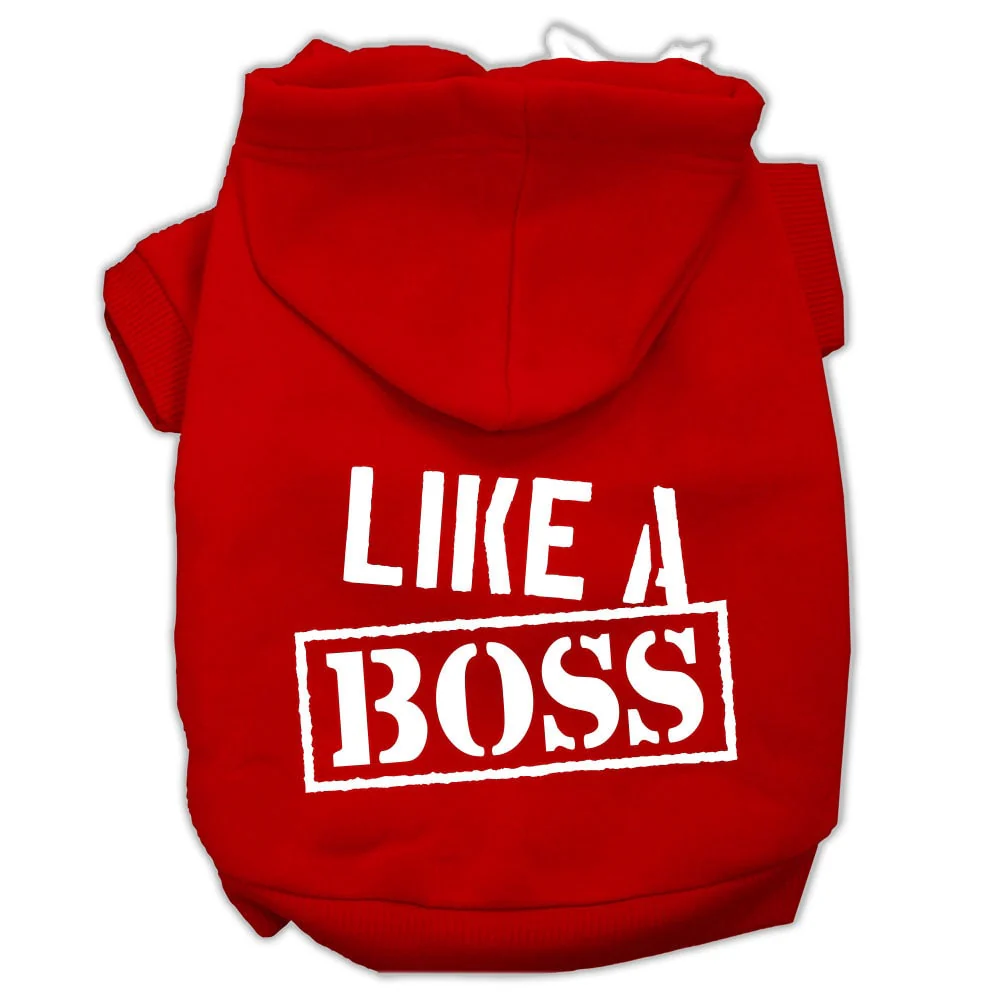 Pet Hoodie "Like A Boss" - Image 8