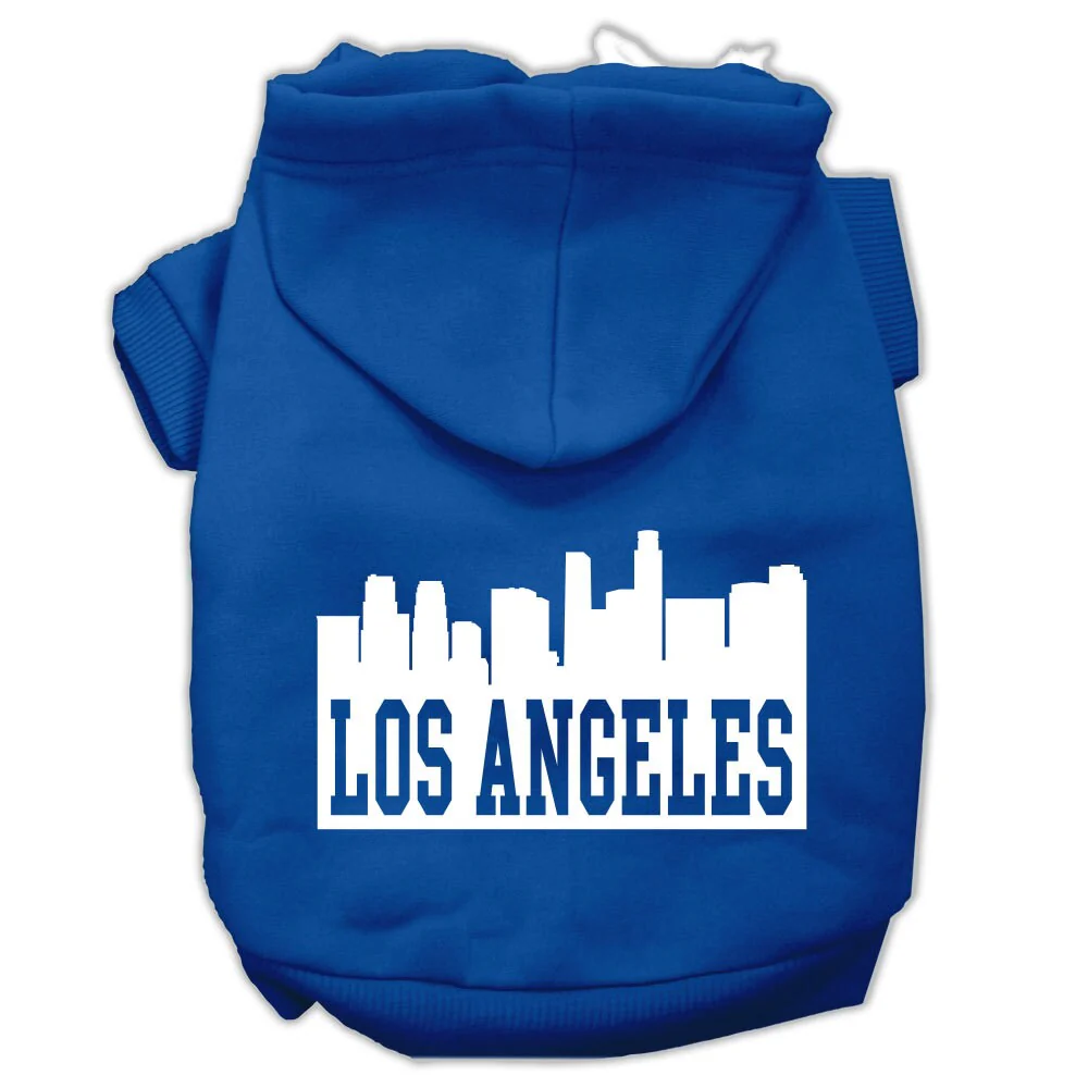 Pet Hoodie "Los Angeles Skyline" - Image 3