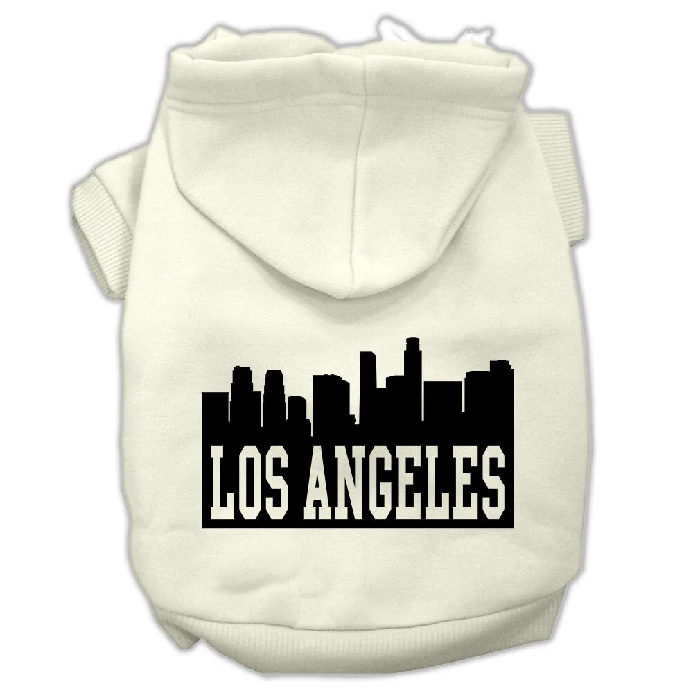 Pet Hoodie "Los Angeles Skyline" - Image 5