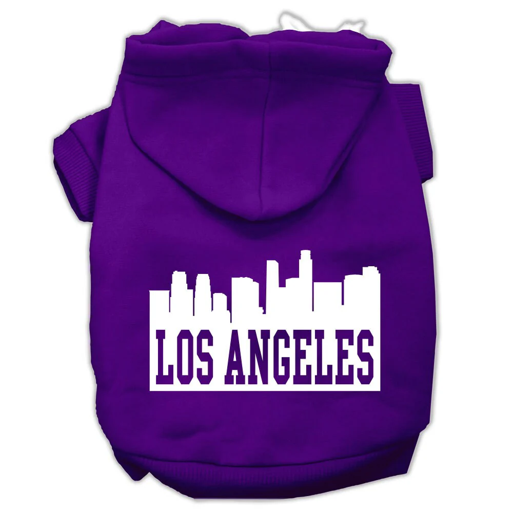 Pet Hoodie "Los Angeles Skyline" - Image 7