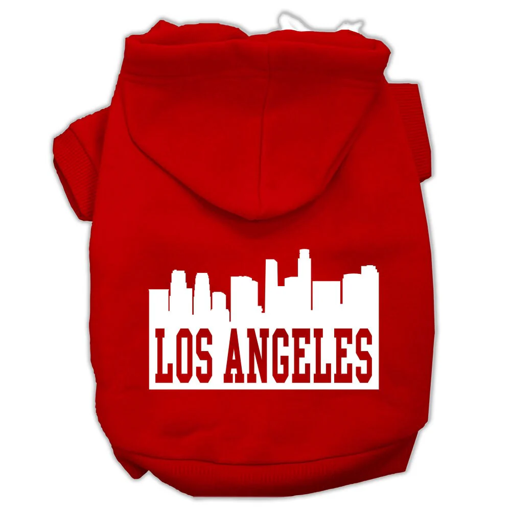 Pet Hoodie "Los Angeles Skyline" - Image 8