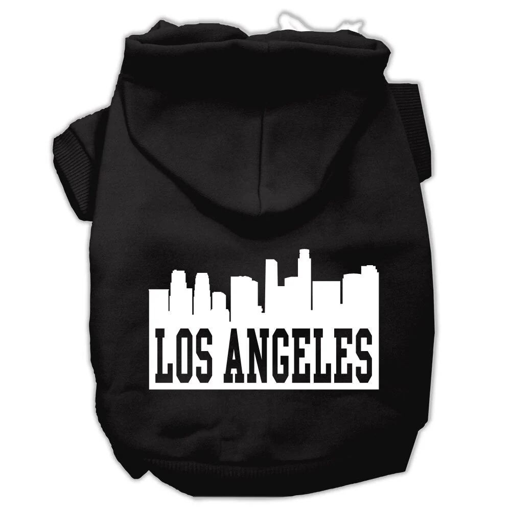 Pet Hoodie "Los Angeles Skyline" - Image 9