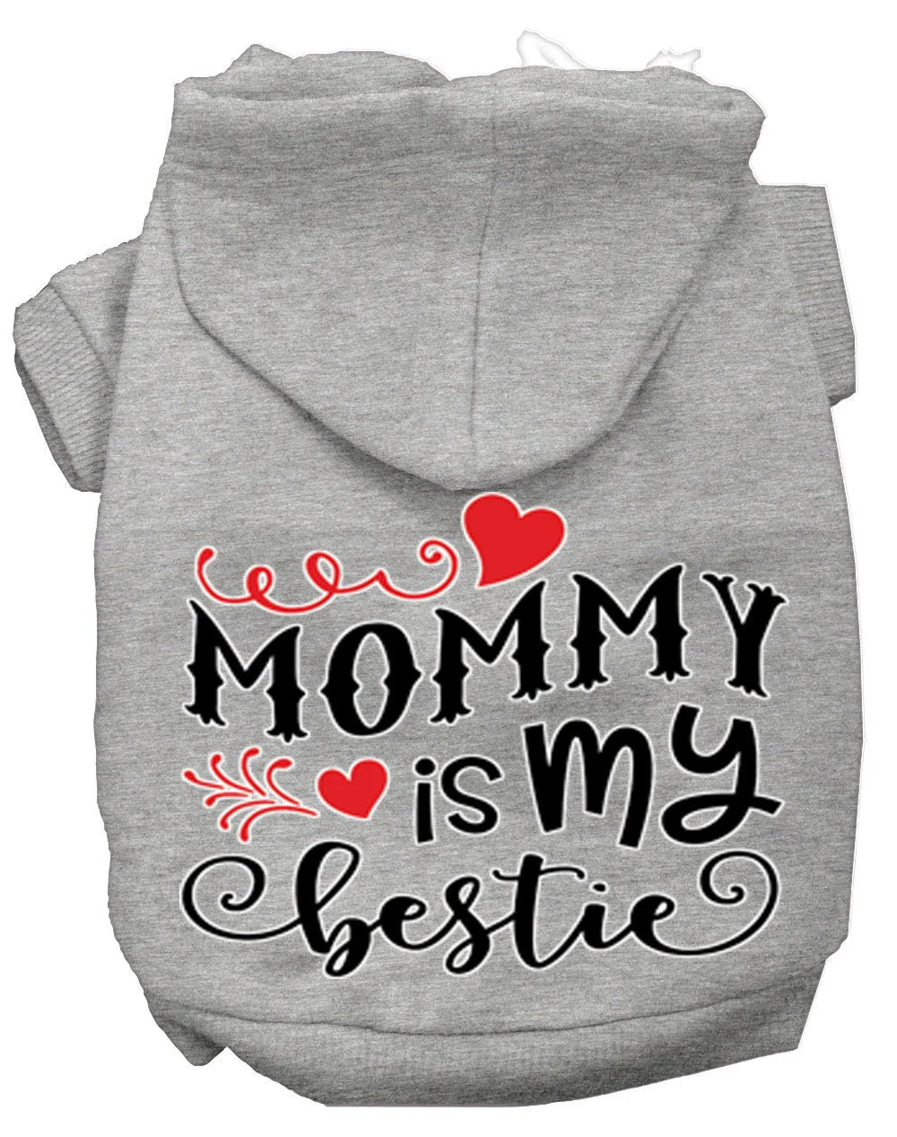 Pet Hoodie "Mommy Is My Bestie" - Image 4
