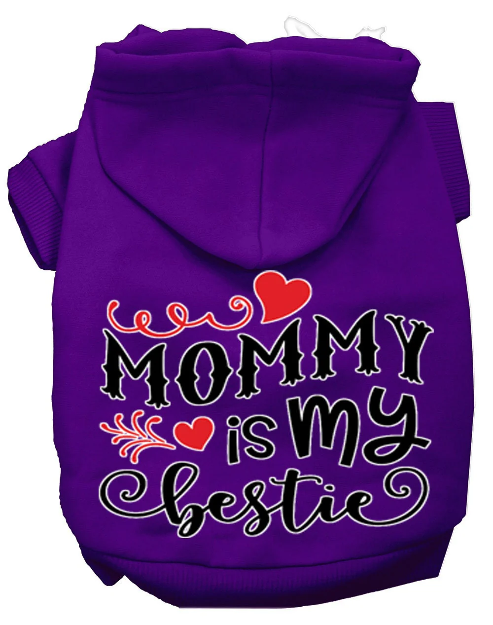 Pet Hoodie "Mommy Is My Bestie" - Image 5