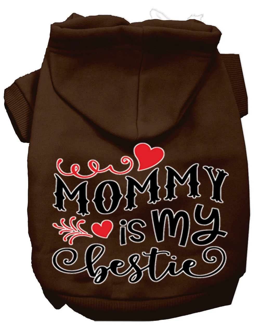 Pet Hoodie "Mommy Is My Bestie" - Image 8
