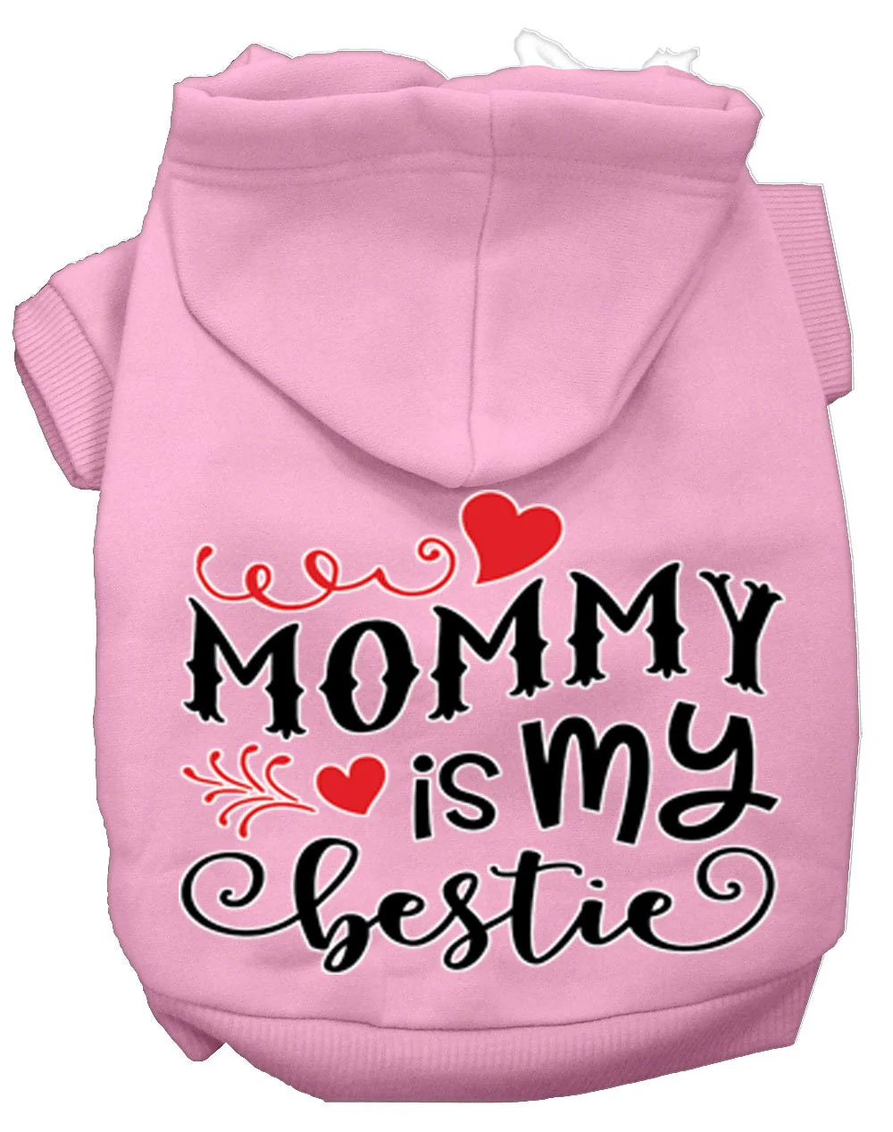 Pet Hoodie "Mommy Is My Bestie" - Image 9