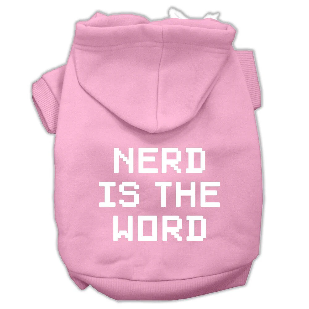 Pet Hoodie "Nerd Is The Word" - Image 7