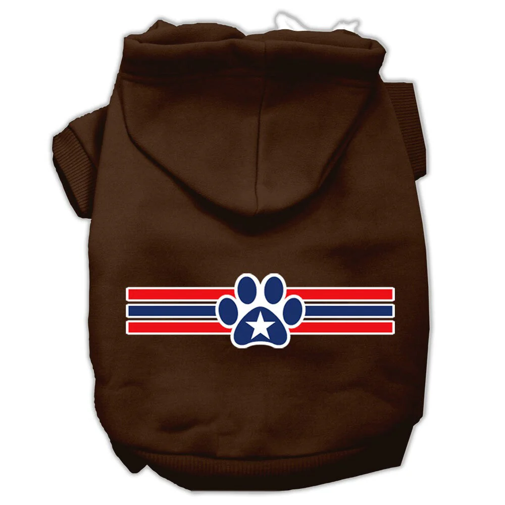 Pet Hoodie "Patriotic Star Paw" - Image 10