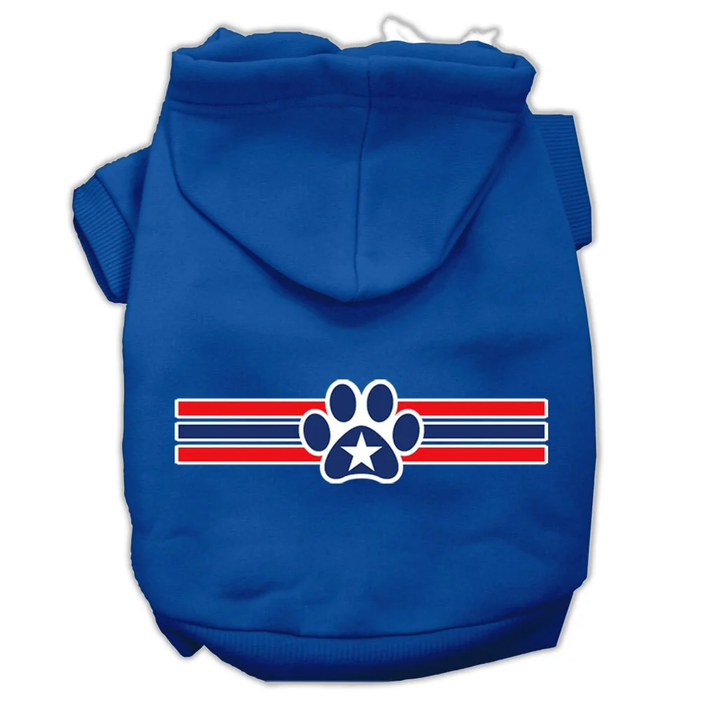 Pet Hoodie "Patriotic Star Paw" - Image 5