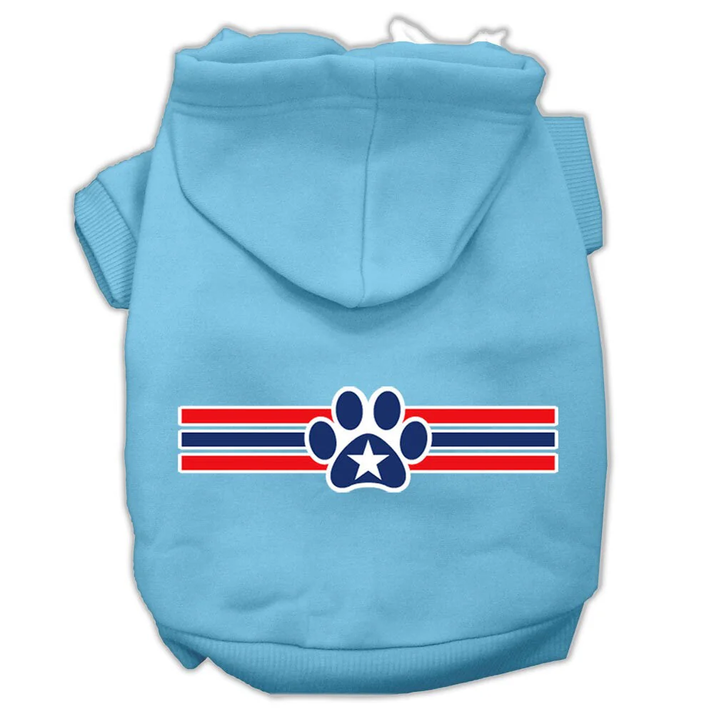 Pet Hoodie "Patriotic Star Paw" - Image 7