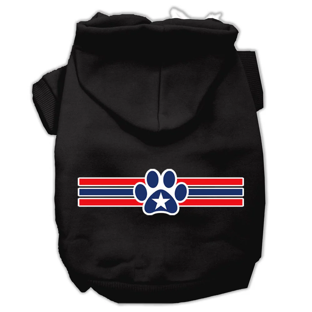 Pet Hoodie "Patriotic Star Paw" - Image 8