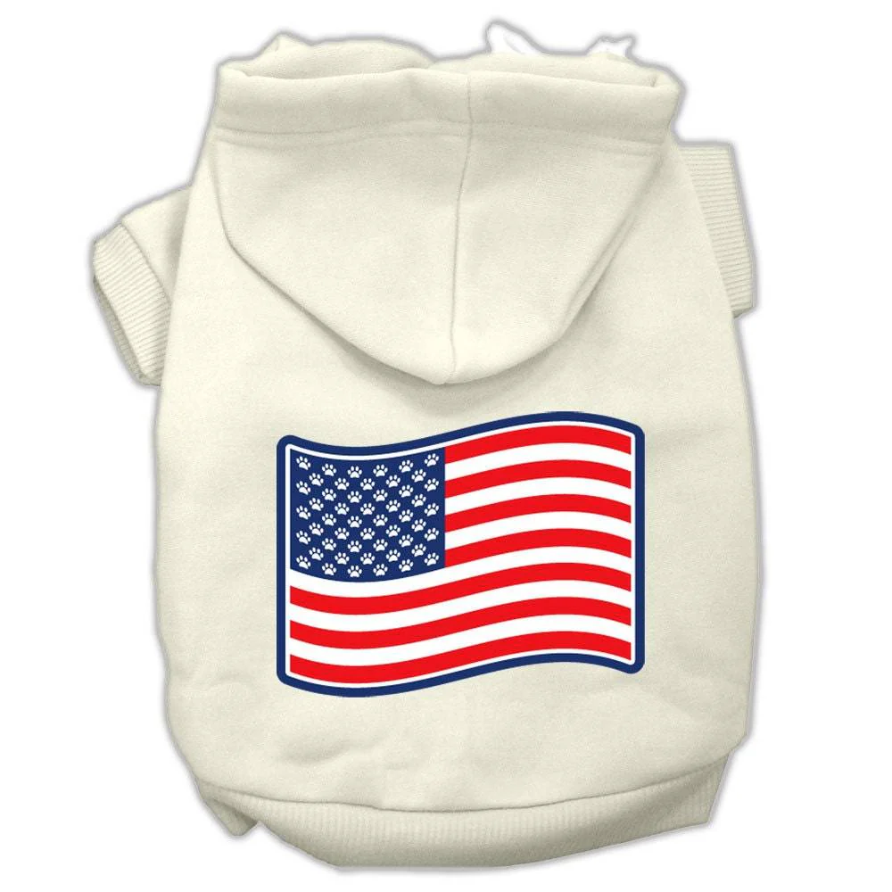 Pet Hoodie "Paws And Stripes" - Image 4
