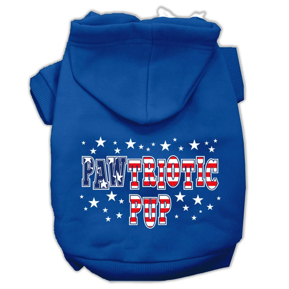 Pet Hoodie "Pawtriotic Pup" - Image 5