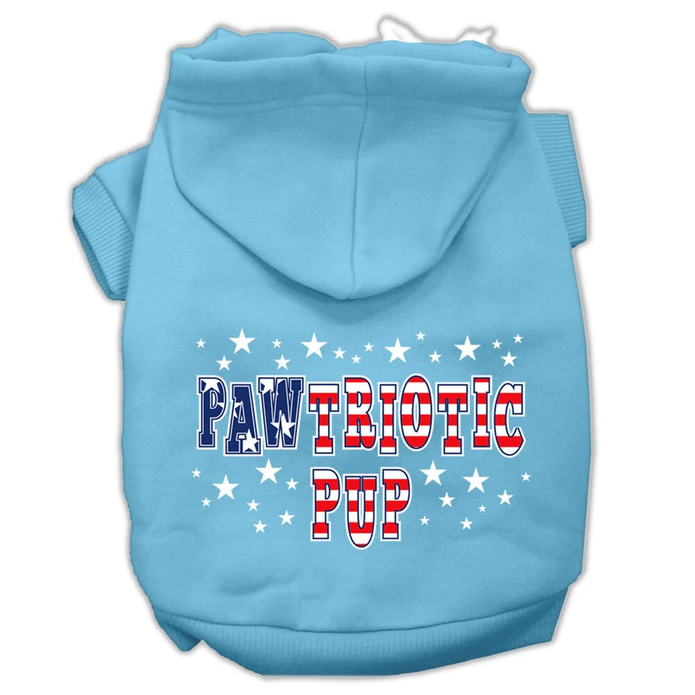 Pet Hoodie "Pawtriotic Pup" - Image 7