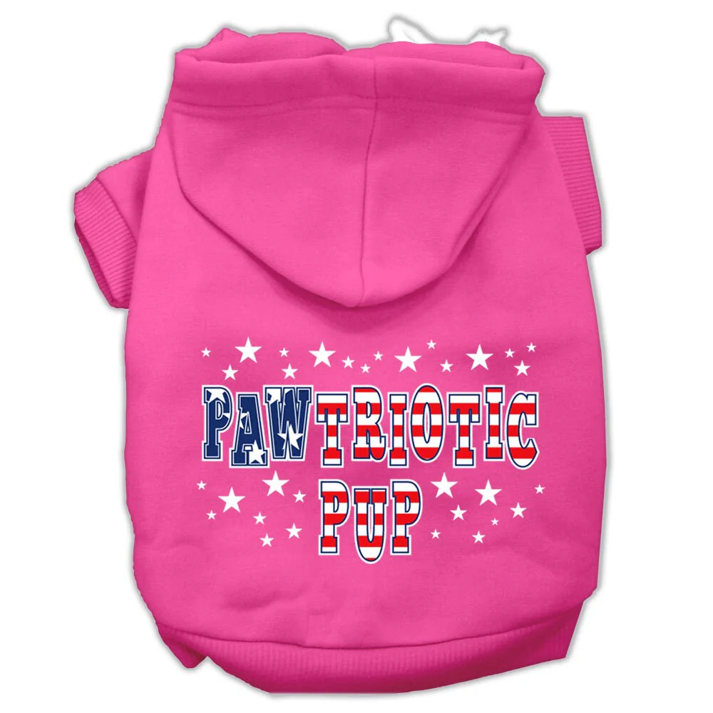 Pet Hoodie "Pawtriotic Pup" - Image 9