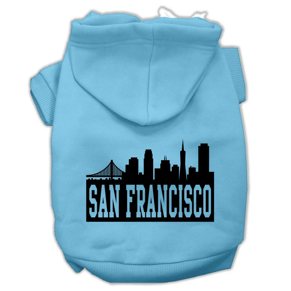Pet Hoodie "San Francisco Skyline" - Image 10