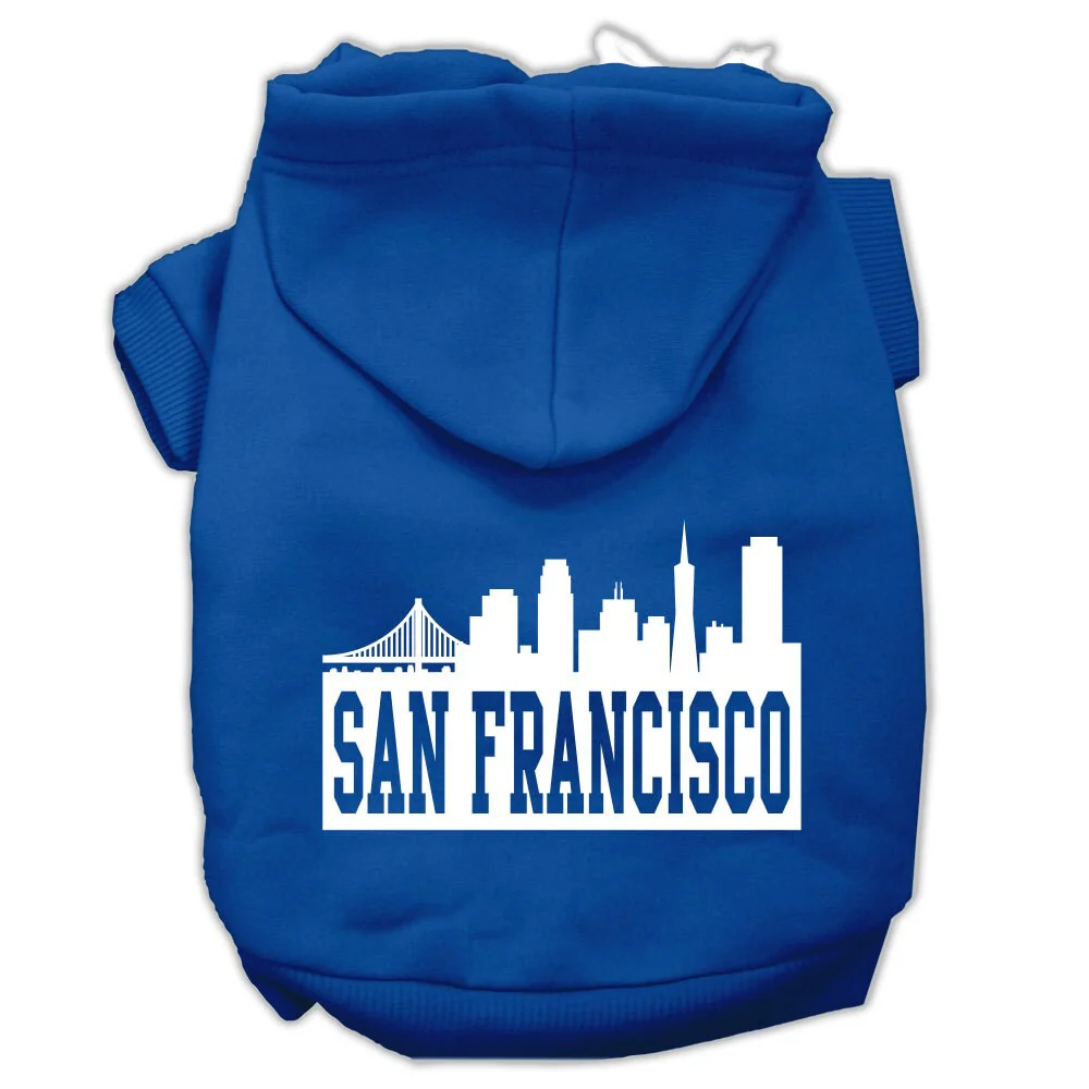 Pet Hoodie "San Francisco Skyline" - Image 4