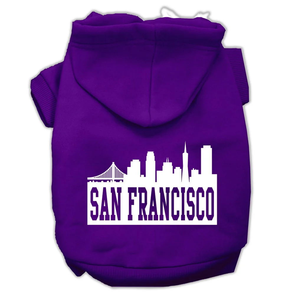 Pet Hoodie "San Francisco Skyline" - Image 9