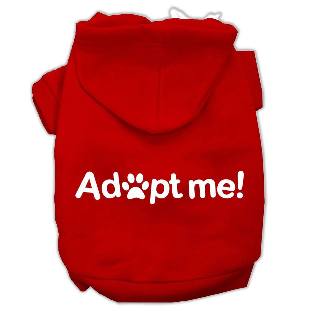 Pet Hoodie Screen Print "Adopt Me" - Image 6