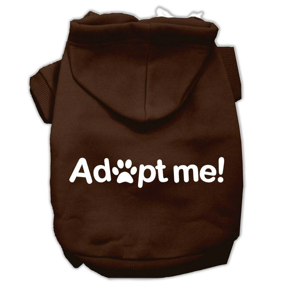 Pet Hoodie Screen Print "Adopt Me" - Image 7