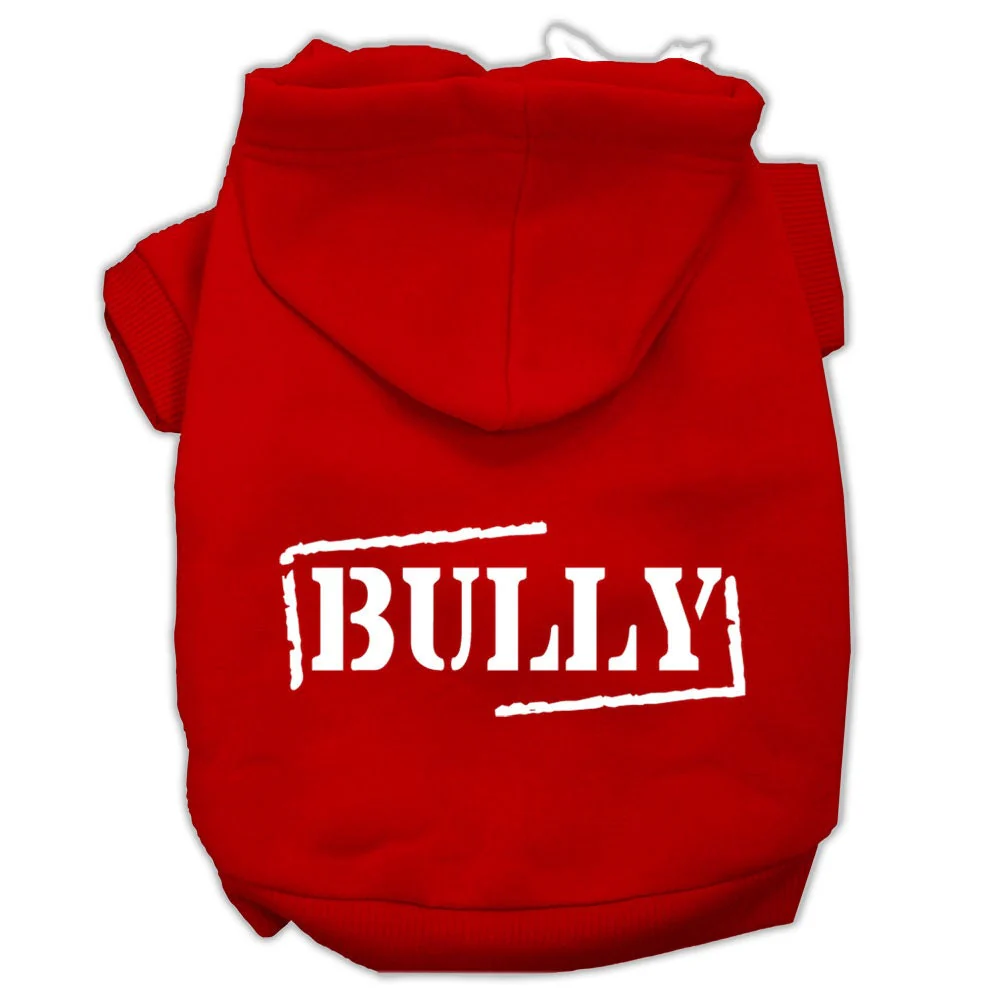 Pet Hoodie Screen Printed, "Bully" - Image 10