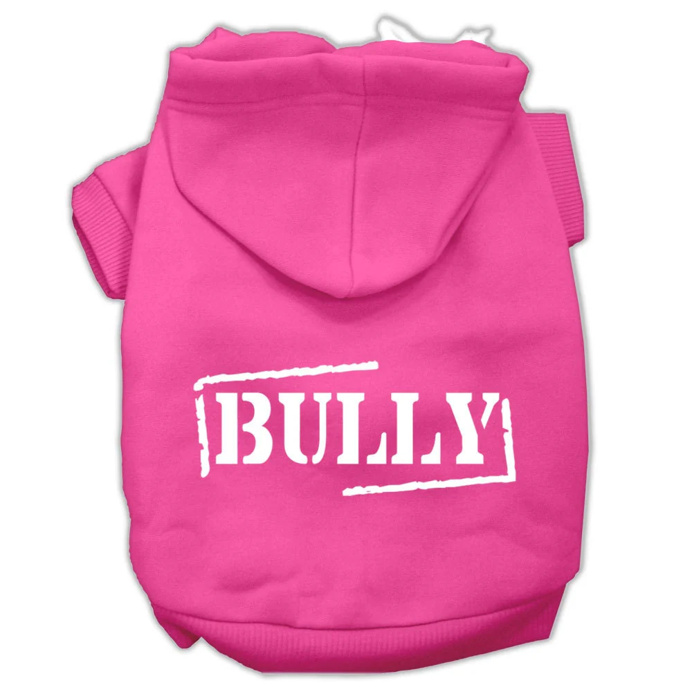 Pet Hoodie Screen Printed, "Bully" - Image 5