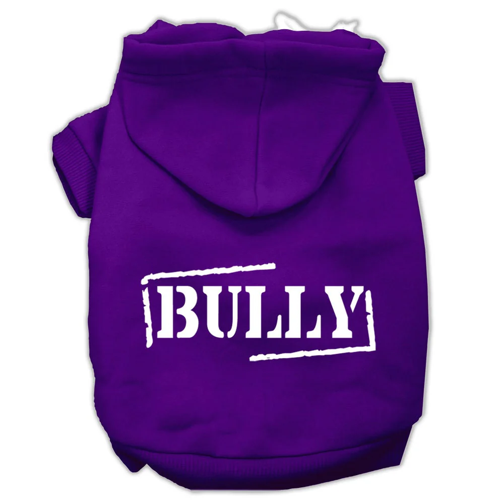 Pet Hoodie Screen Printed, "Bully" - Image 6