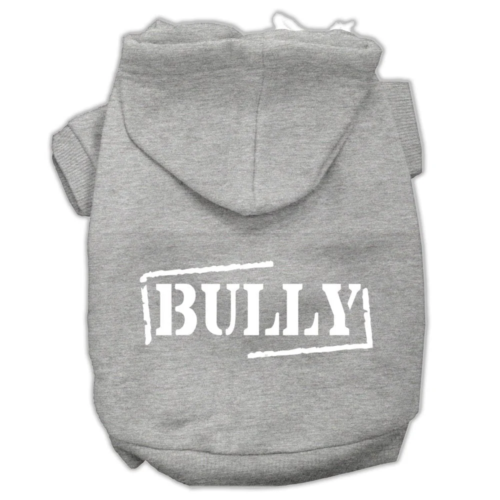 Pet Hoodie Screen Printed, "Bully" - Image 8
