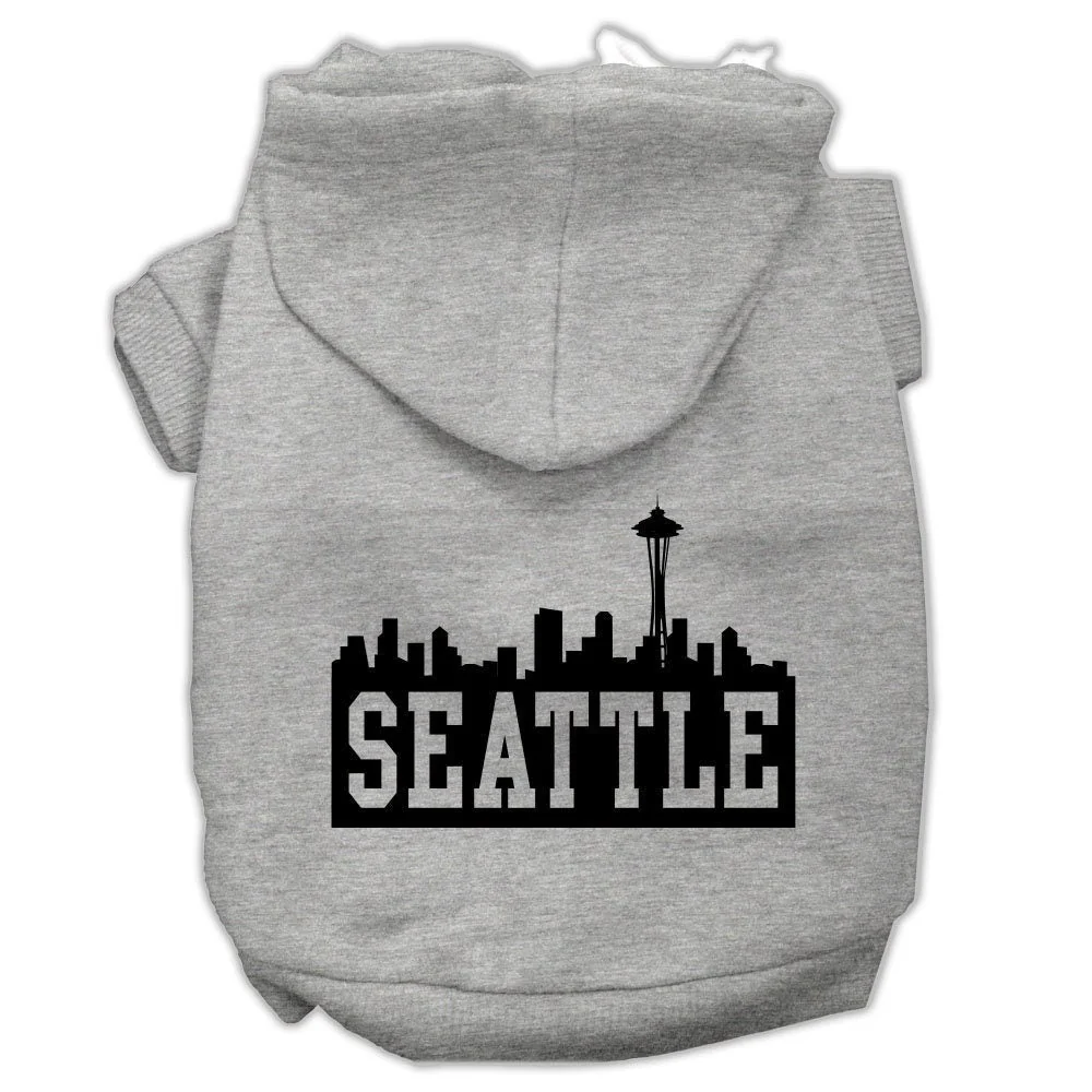 Pet Hoodie "Seattle Skyline" - Image 5