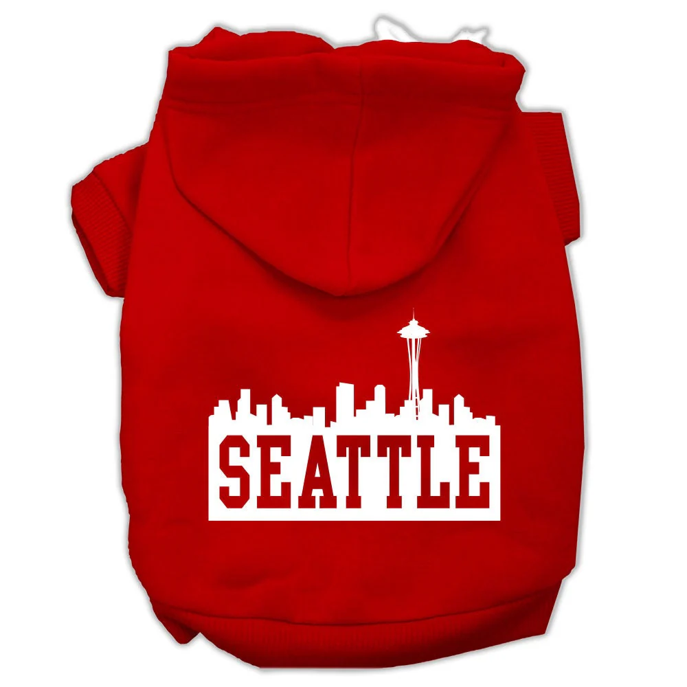 Pet Hoodie "Seattle Skyline" - Image 7
