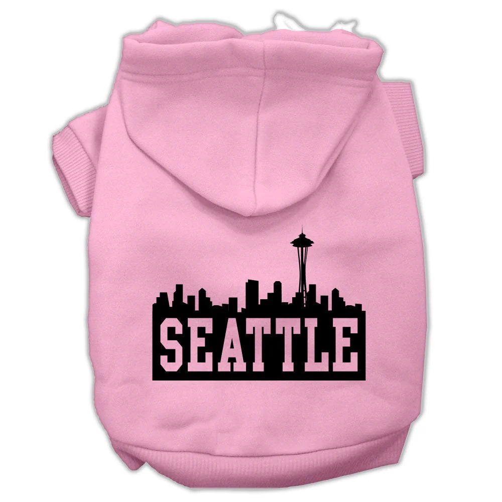 Pet Hoodie "Seattle Skyline" - Image 9