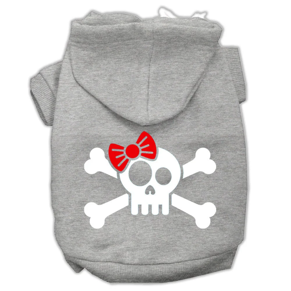 Pet Hoodie "Skull & Crossbone Bow" - Image 4