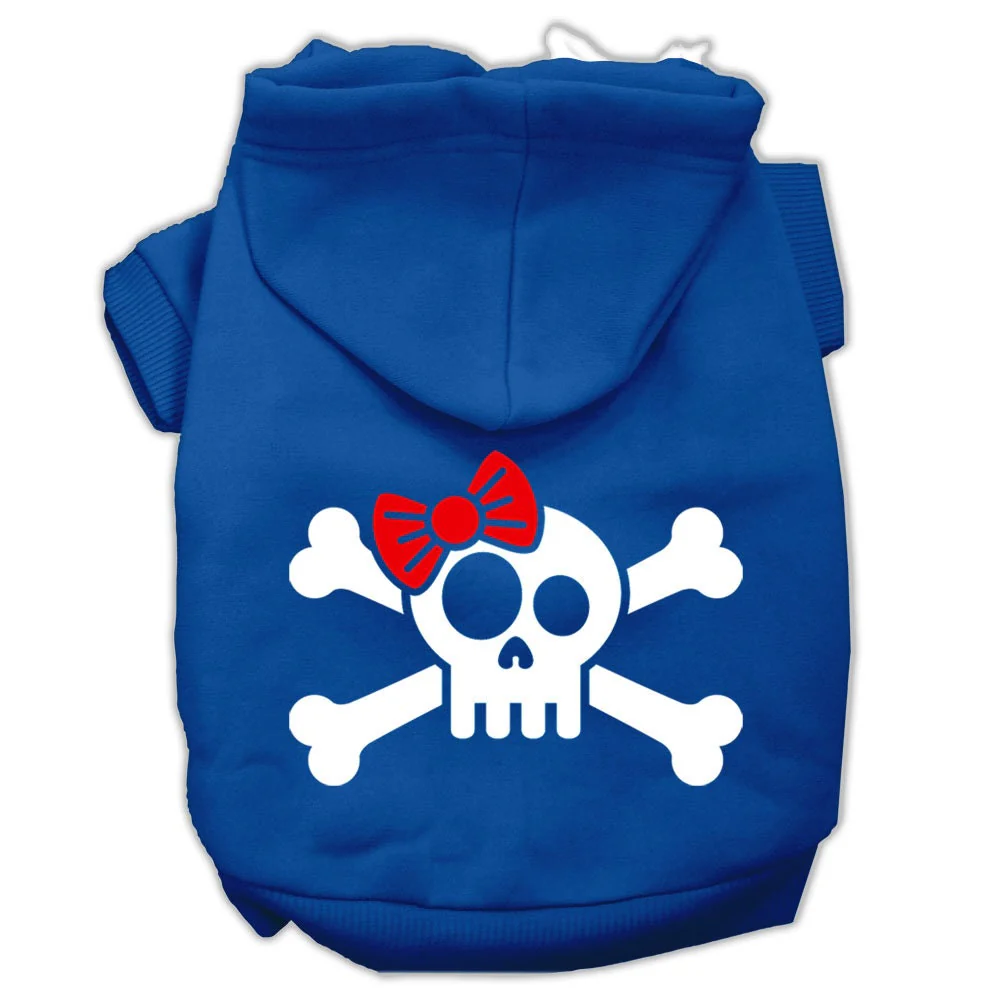 Pet Hoodie "Skull & Crossbone Bow" - Image 6