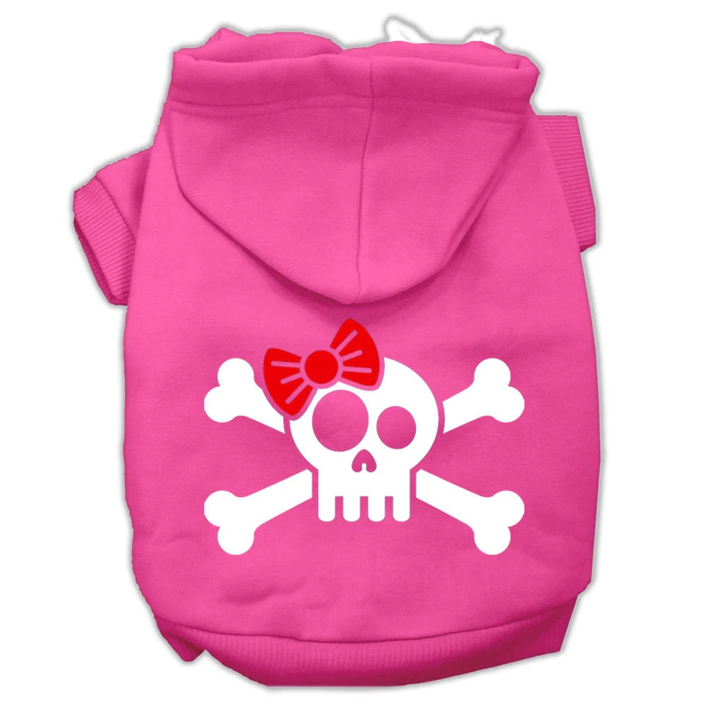Pet Hoodie "Skull & Crossbone Bow" - Image 7