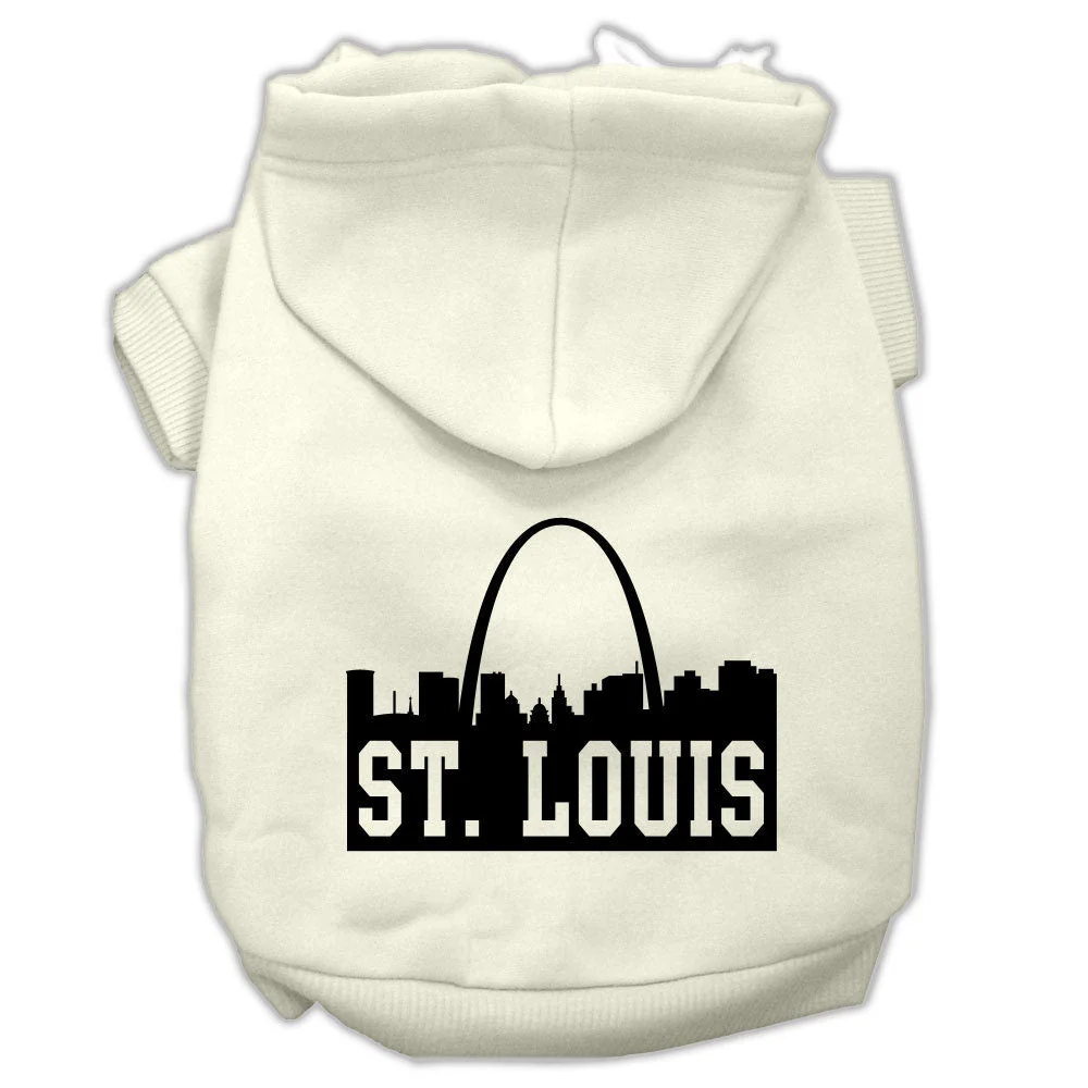Pet Hoodie "St. Louis Skyline" - Image 4