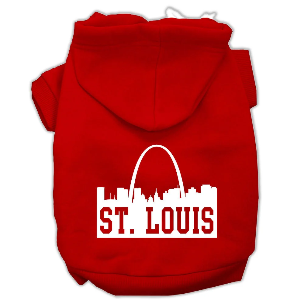 Pet Hoodie "St. Louis Skyline" - Image 5