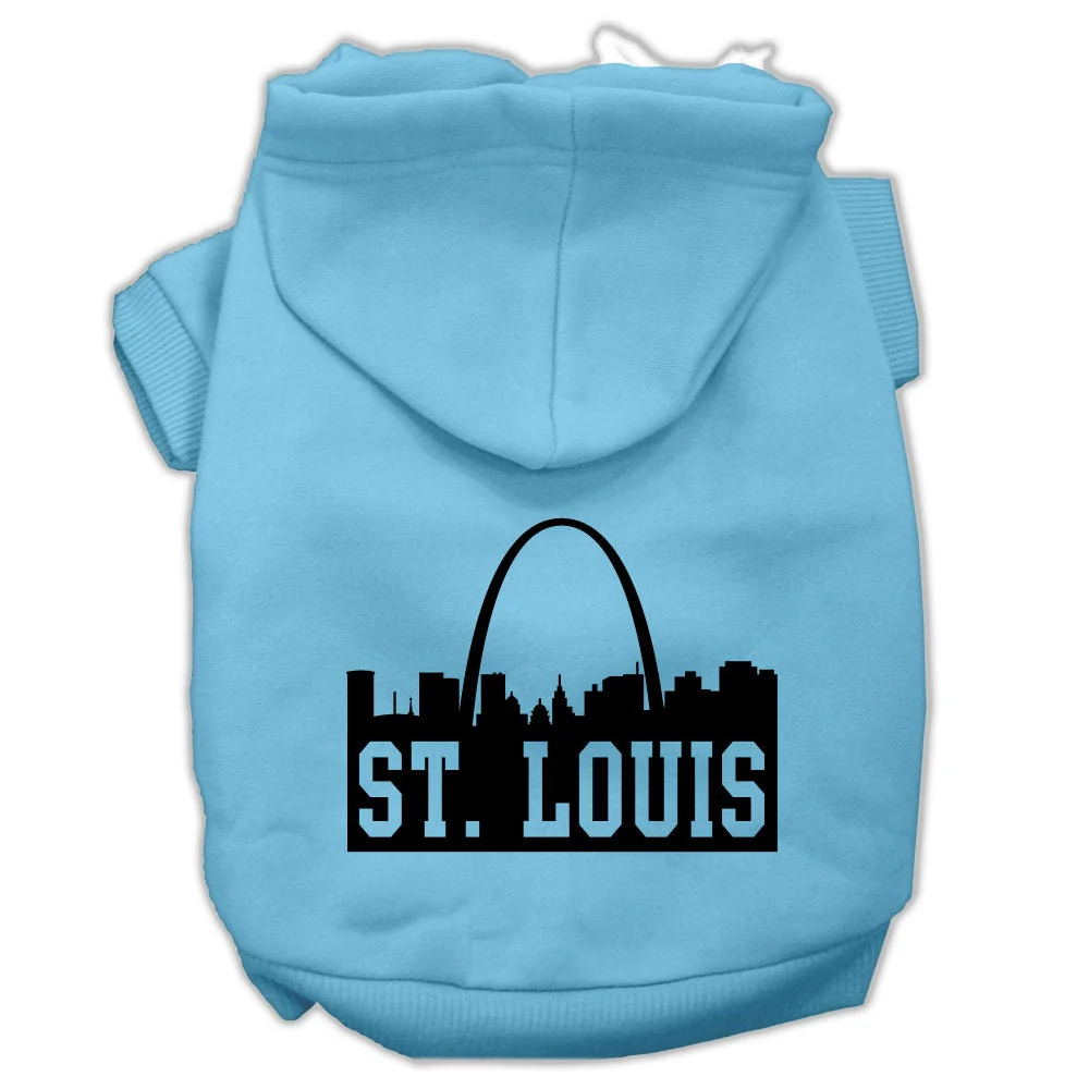 Pet Hoodie "St. Louis Skyline" - Image 7