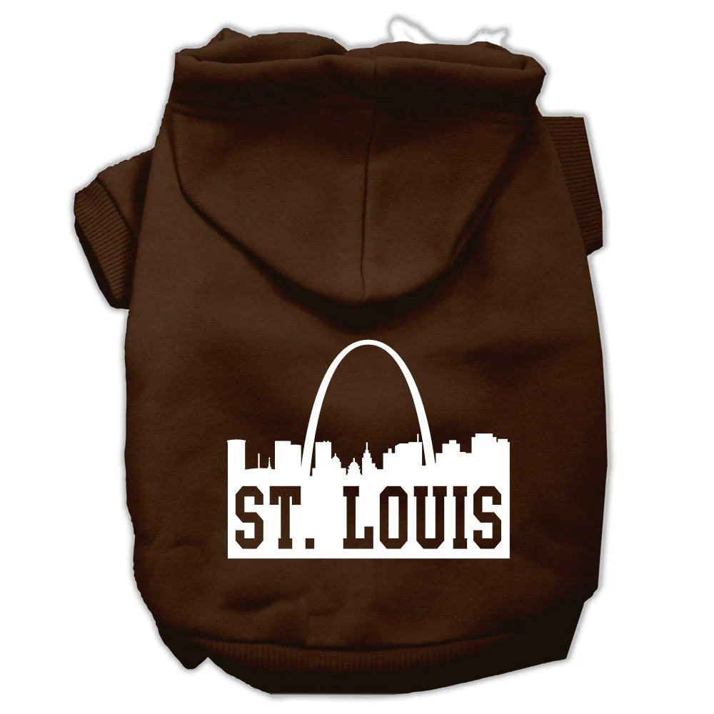 Pet Hoodie "St. Louis Skyline" - Image 8