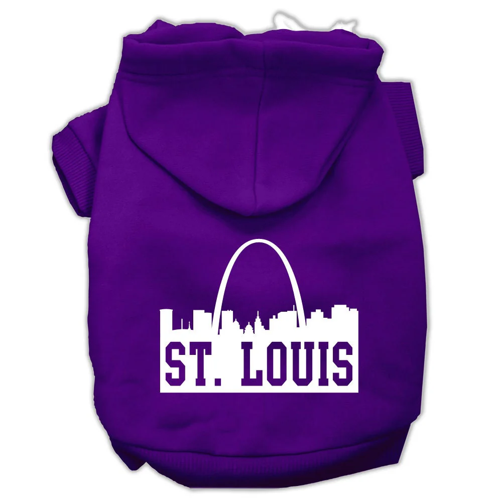 Pet Hoodie "St. Louis Skyline" - Image 9