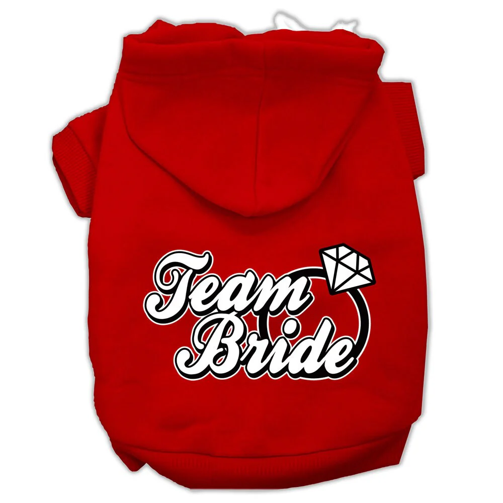 Pet Hoodie "Team Bride" - Image 10