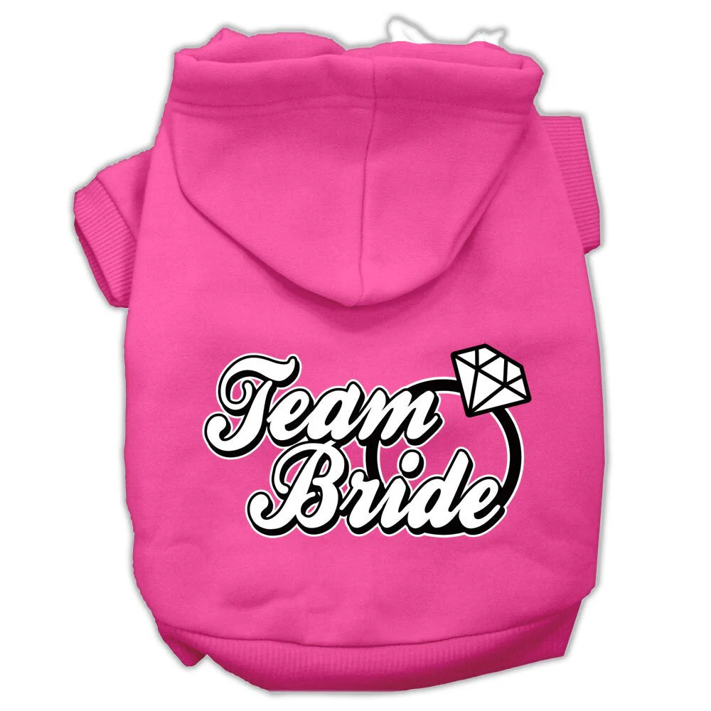 Pet Hoodie "Team Bride" - Image 3