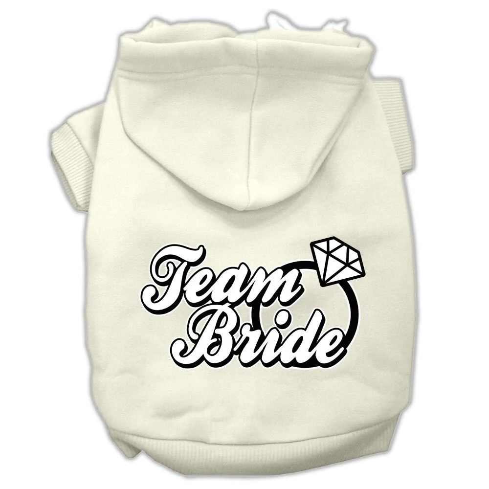 Pet Hoodie "Team Bride" - Image 4