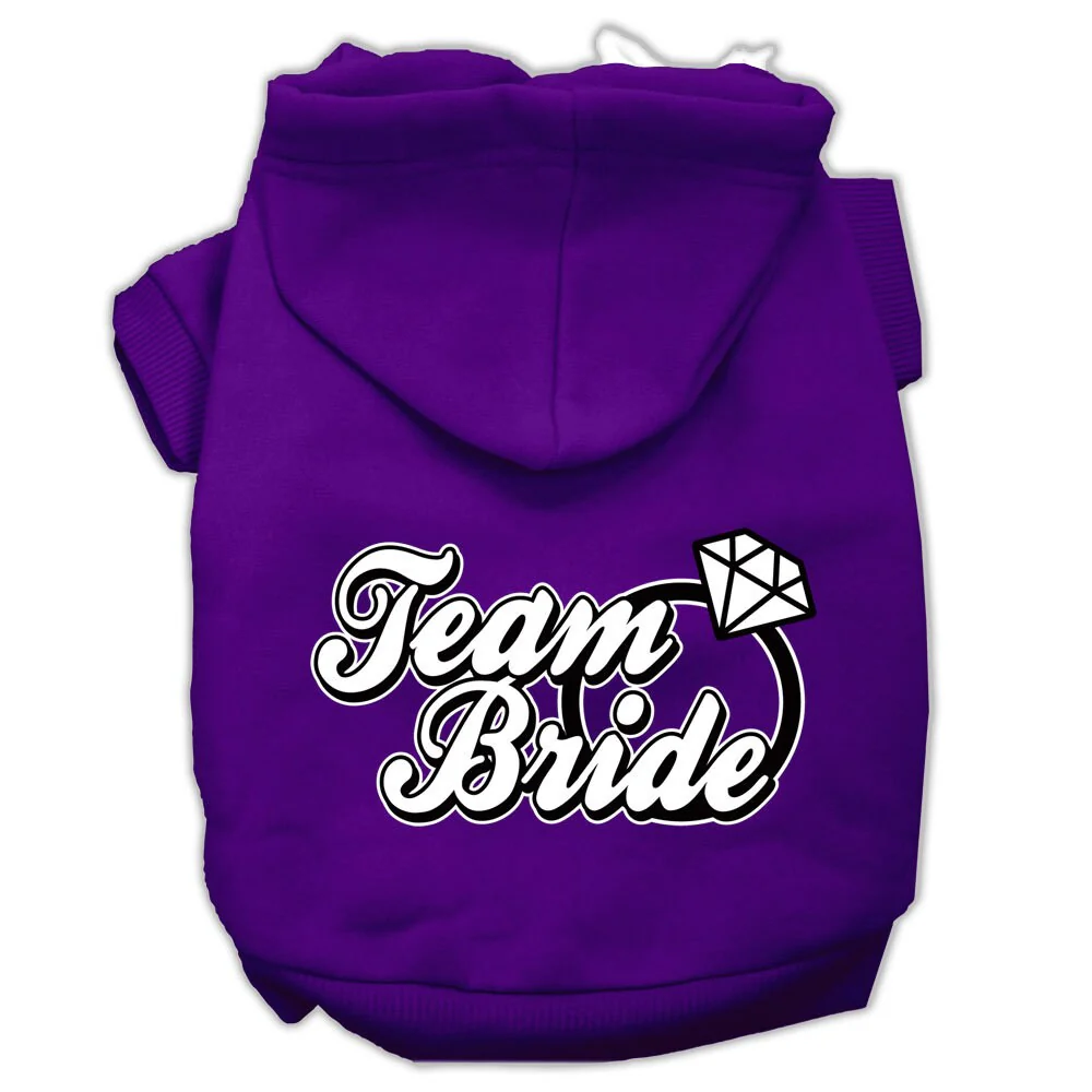Pet Hoodie "Team Bride" - Image 9