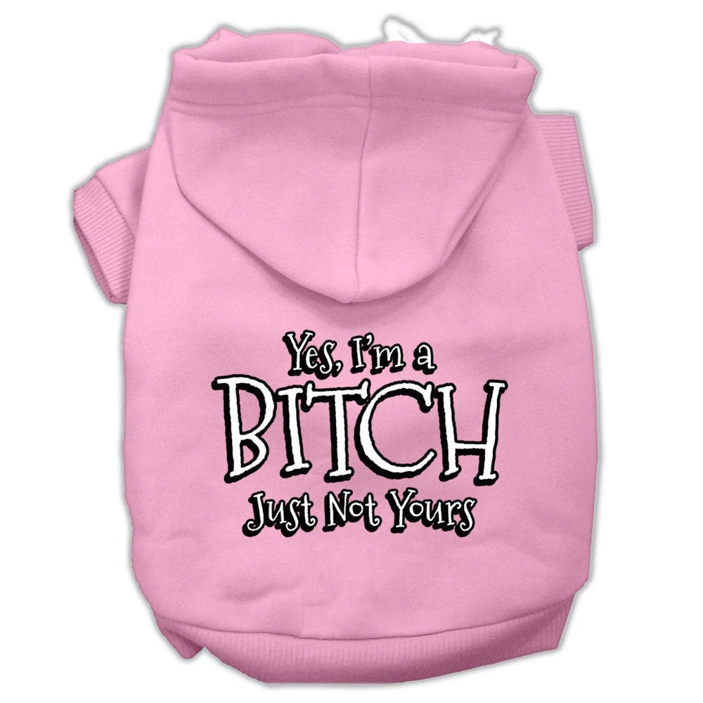 Pet Hoodie "Yes, I'm A Bitch, Just Not Yours" - Image 8