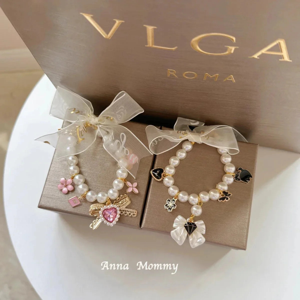 Pet Jewelry Accessories Fine Chic Pearl Beaded Necklace Bib Flower Bow Pendant Collar For Small Medium Dog Poodle Puppy Supplies - Image 2