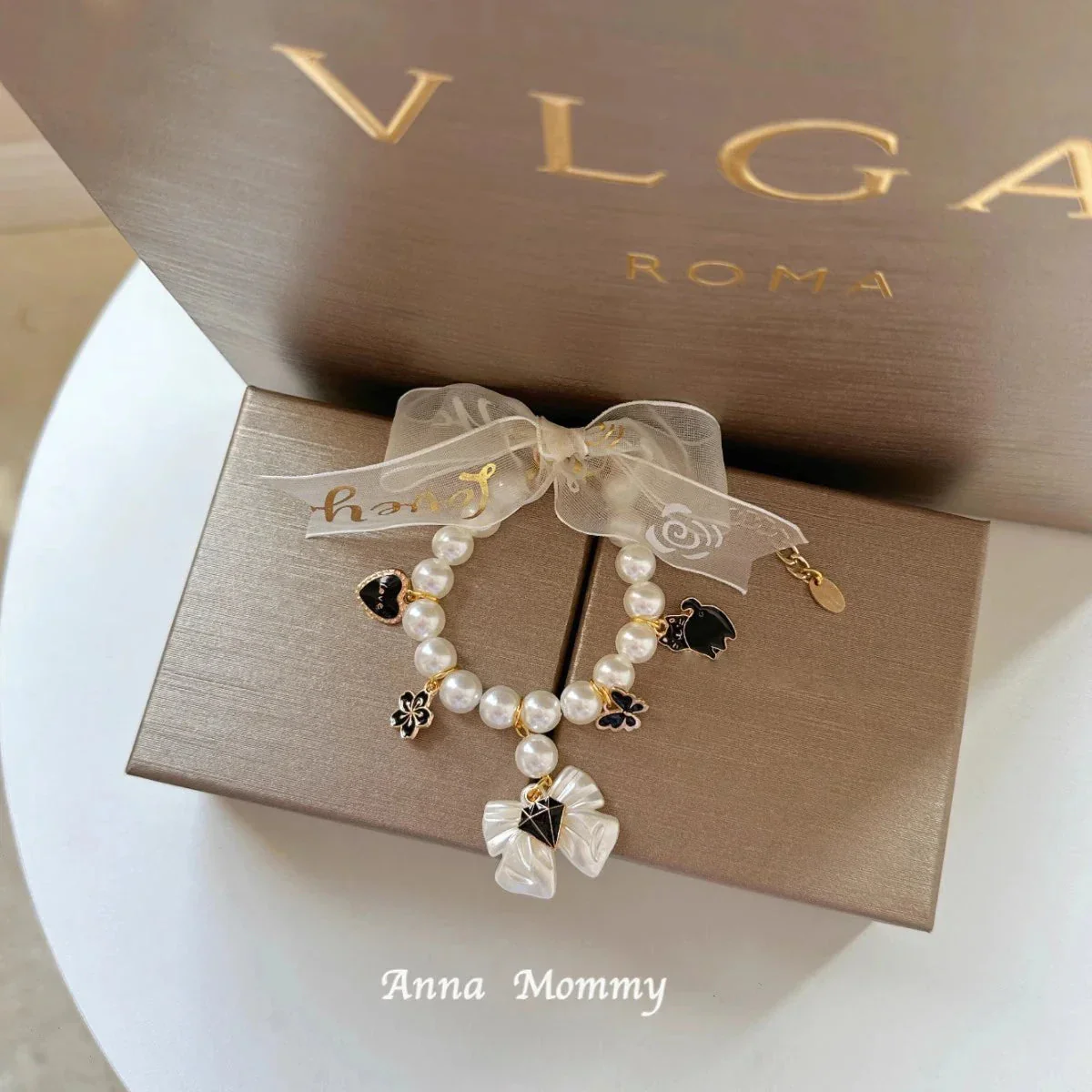 Pet Jewelry Accessories Fine Chic Pearl Beaded Necklace Bib Flower Bow Pendant Collar For Small Medium Dog Poodle Puppy Supplies - Image 9