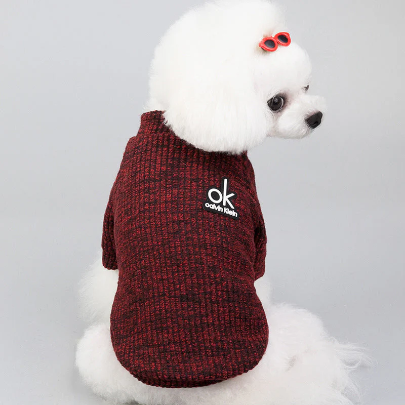 Pet Knitwear Dog Warm Sweater - Image 4