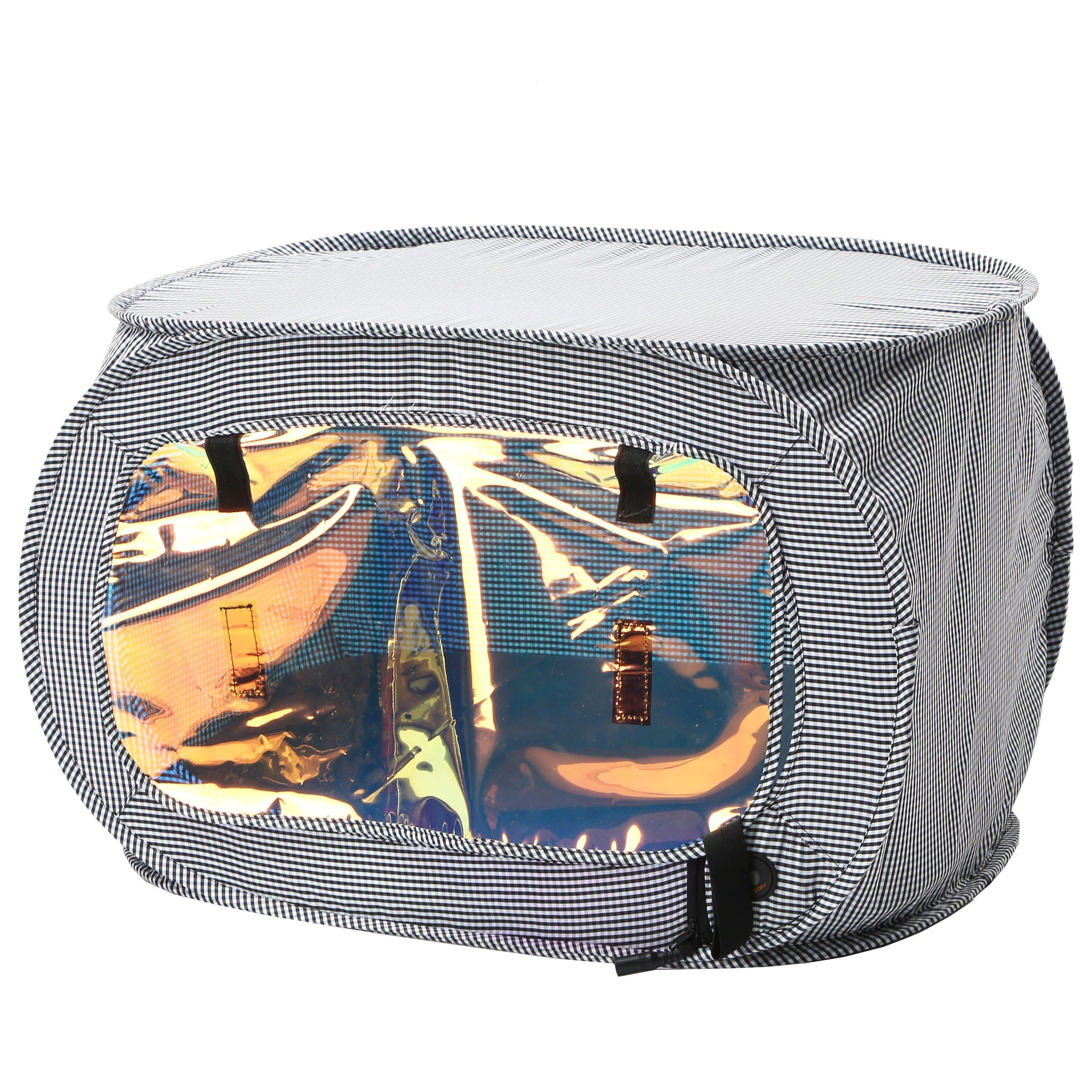 Pet Life "Enterlude" Electric Heating Wire Folding Travel Pet Tent Crate - Image 4