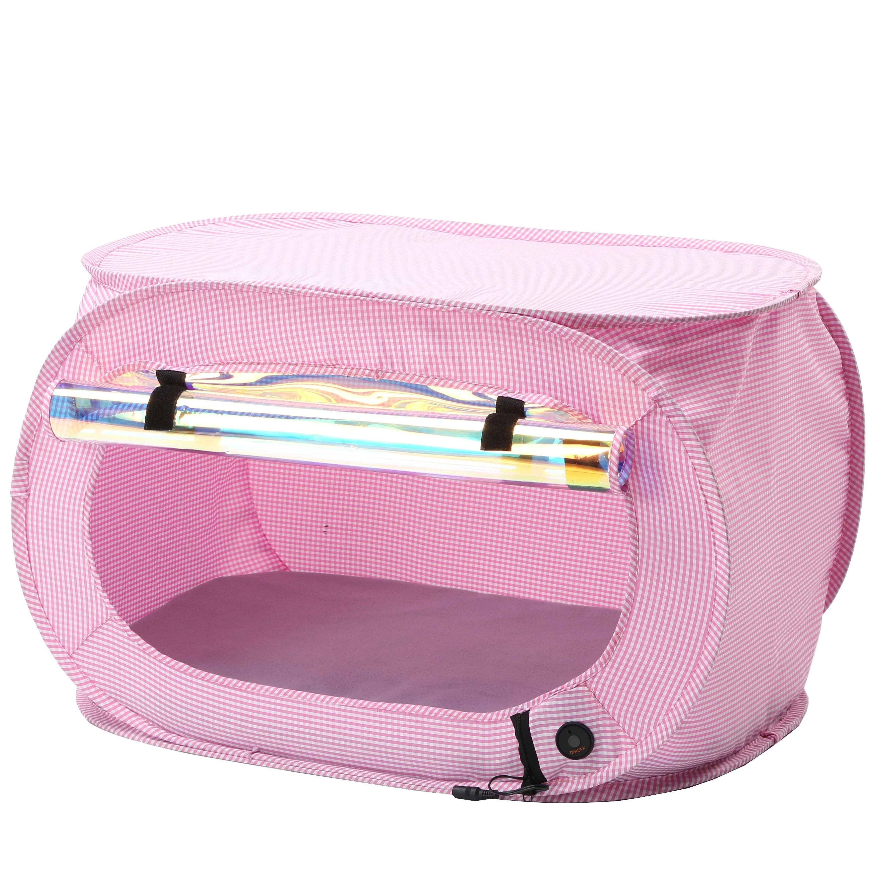 Pet Life "Enterlude" Electric Heating Wire Folding Travel Pet Tent Crate - Image 9