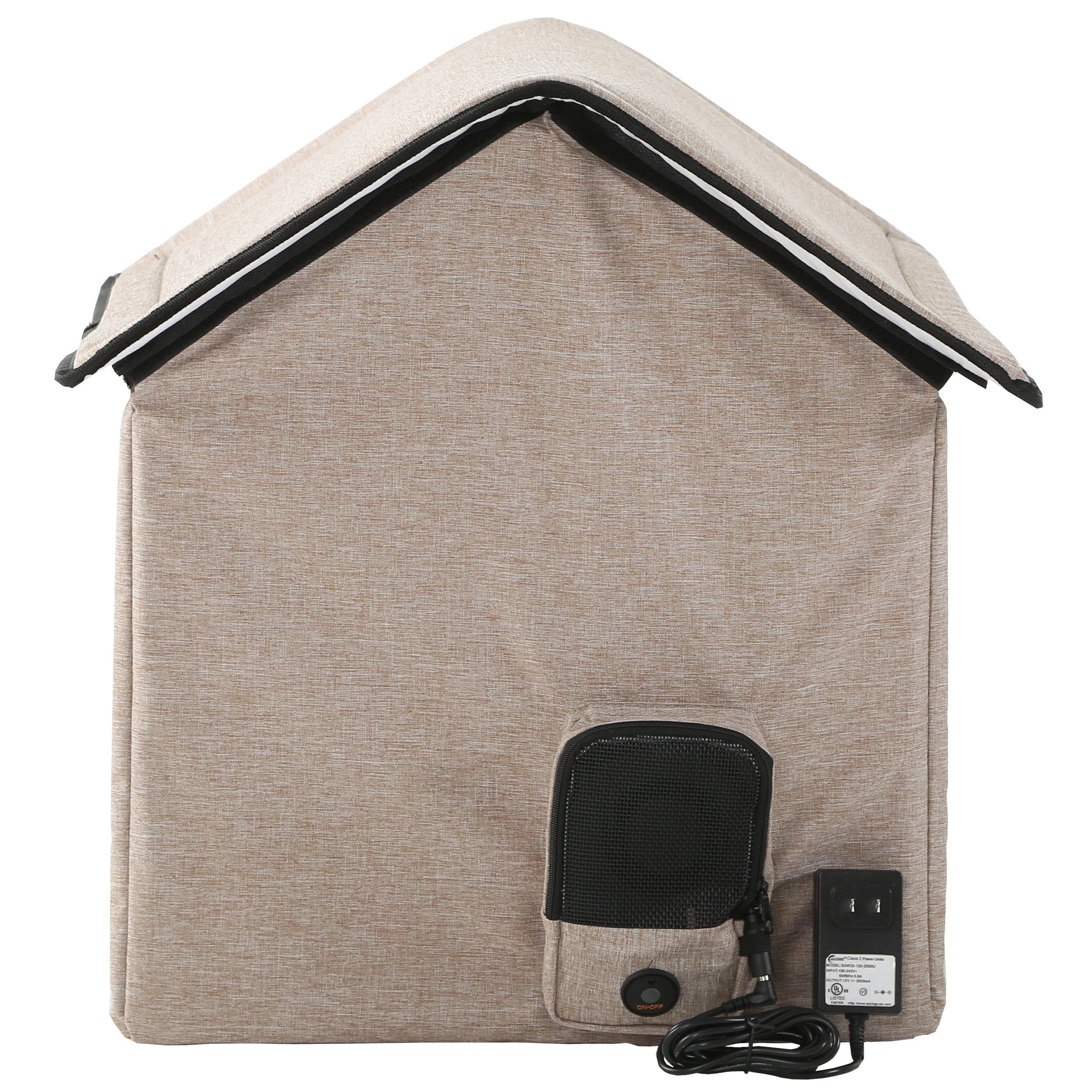 Pet Life 'Hush Puppy' Collapsible Electronic Heating and Cooling Smart Pet House - Image 3